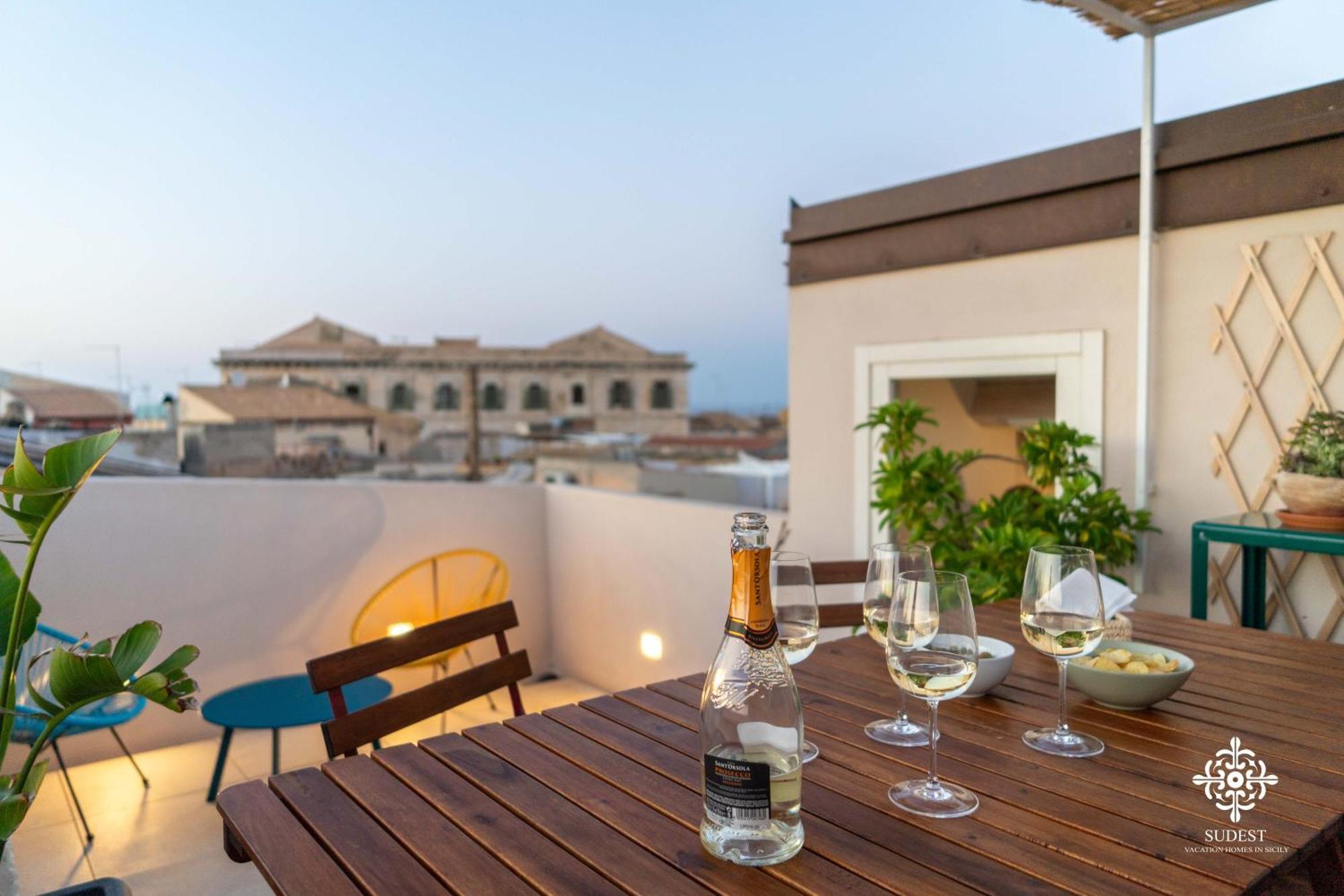 La Terrazza Sull'Antico Mercato Di Ortigia Syracuse Exterior foto
